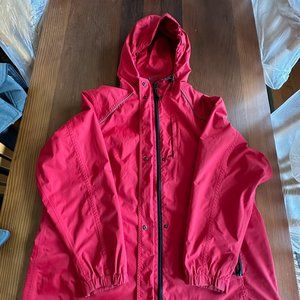 Eddie Bauer WeatherEdge Hooded Rain Jacket / Windbreaker 3XL